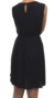 Vestido elástico na cintura Flower Preto - comprar online