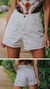 Short mom branco off white Bianca