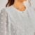 Vestido Branco Elegante de Renda com Babados - loja online