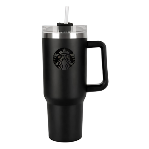 Vaso Térmico Starbucks de 1200 ml con Agarre - Réplica de Alta Calidad