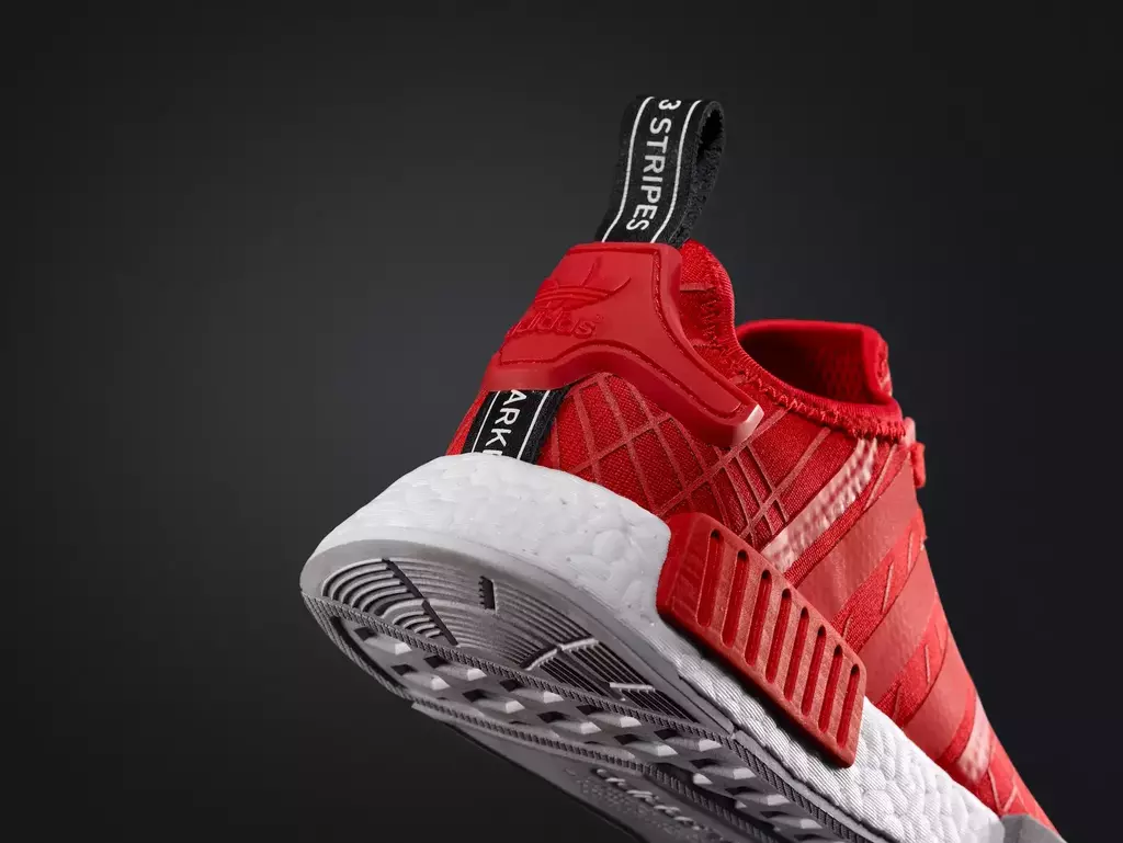 Tenis adidas nmd vermelho hotsell