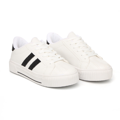 Tenis Feminino Casual Branco Confortável - comprar online