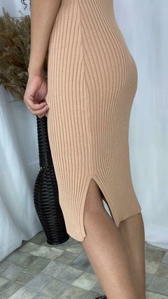 Vestido Midi de Tricot na internet