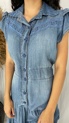 Vestido Midi Jeans na internet