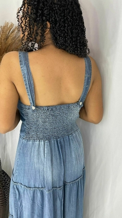 Vestido Longo Jeans na internet