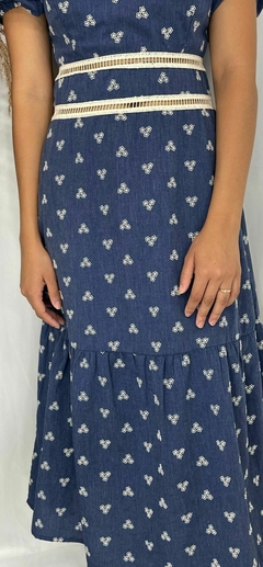 Vestido Jeans Midi na internet