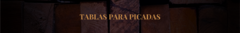 Banner de la categoría Tablas para picadas