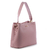 Bolsa Tote Grande Couro Rosa - comprar online