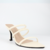 Mule Sandália Salto Alto Off White - comprar online