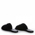 Pantufa Homewear Veludo Preto Detalhe Metal na internet