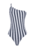 Swimsuit Evelyn - Striped Azul - buy online