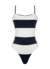 Swimsuit Mariah - Navy - Crepon BIO - Ph Praia | Monte Seu Biquíni