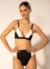 Top Íris Off-White and Bottom Maitê Preto - Bikini - buy online