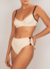 Top Neli and Bottom Bia Off-White Ribbed BIO - Bikini - buy online