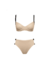 Top Neli and Bottom Bia Off-White Ribbed BIO - Bikini - Ph Praia | Monte Seu Biquíni