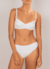 Top Neli and Bottom Simone Branco Ribbed BIO - Bikini - buy online