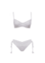 Top Neli and Bottom Simone Branco Ribbed BIO - Bikini - online store