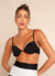 Top Nina - Preto - Ribbed BIO