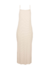 Penelope Dress - Off-White - Ribbed BIO - online store