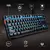 TECLADO MECÁNICO BALAM RUSH DOMINATE GK560, TKL 80%, SWITCH AZUL, ESPAÑOL, RGB/NEGRO - comprar en línea