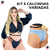 Kit 5 Calcinhas Cores Variadas Tanga com Renda Conforto Premium