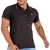 Camisa Masculina Gola Polo Preta Lançamento - comprar online