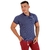 Camisa Masculina Gola Polo Azul Lançamento - Loja do Mendes - Moda Jeans Feminina e Masculina