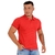 Camisa Masculina Gola Polo Vermelho Lançamento