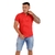 Camisa Masculina Gola Polo Vermelho Lançamento na internet