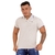 Camisa Masculina Gola Polo Branco Lançamento