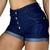 Shorts Femininos Jeans Premium Moderno e Autêntico - comprar online