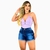 Short Jeans Feminino Azul Elegante e Clássico - loja online