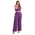 Imagem do Calça Pantalona e Cropped Conjunto Feminino Roxo