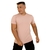 Camisa Rosa Claro Gola Careca Masculina Exclusiva - comprar online