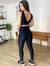 Conjunto Legging Básica Compressão + Top Marcia Black 2 em 1 - Maromba moda fitness