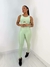 Conjunto Legging Básica + Top Marcia Pistache - Maromba moda fitness