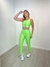 Legging Básica Compressão + Top Márcia Verde Neon