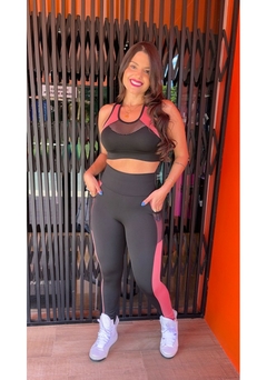 Conjunto Calça com Bolso DN Girafit - Girafit