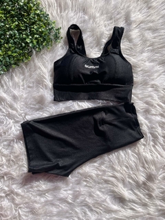 Conjunto Short Canelado Jade Summi - comprar online