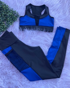 Conjunto Calça com Bolso Top Decote Arrastão DN Girafit na internet