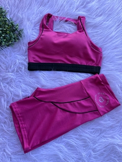 Conjunto Short 2x Viés Extra Fitness - Girafit