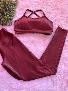 Conjunto Calça com Top Alça Cruzada New Zig Nayara