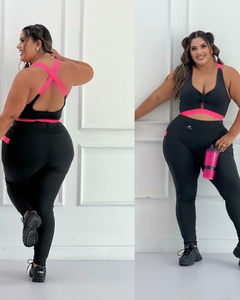 Conjunto Calça com Bolso Plus Extra Fitness