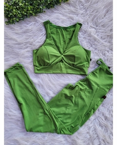 Conjunto Calça Empina com Top Detalhe Frontal Girafit Extra - Girafit