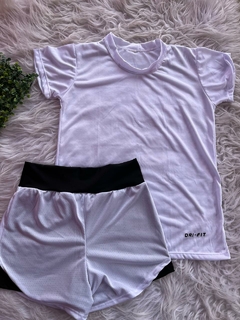 Conjunto Short Duplo e Camiseta Dry Fit Girafit - comprar online