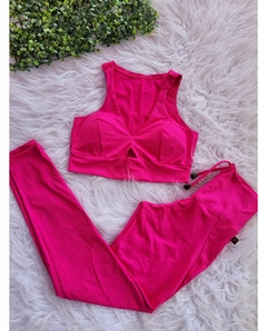 Conjunto Calça Empina com Top Detalhe Frontal Girafit Extra - loja online