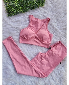 Conjunto Calça Empina com Top Detalhe Frontal Girafit Extra na internet