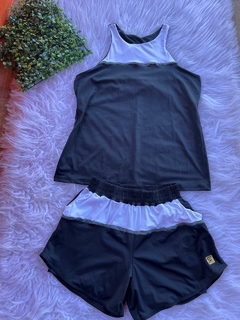 Conjunto Short Duplo com Regata Proteção UV 518 Time Fit - comprar online