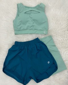 Conjunto Short Duplo 3 Peças Kelly - Girafit