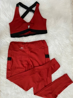 Conjunto Calça com Bolso Plus Extra Fitness na internet